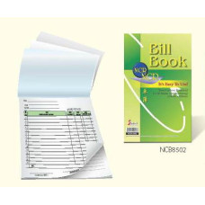 NCR BILL BOOK 5" X 8" -NCB 8502-(1x10) 2 Plies