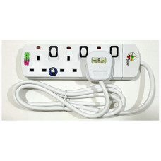 Trailing Socket Neon Surge 2M Trailing Socket Neon Surge 2M