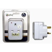 GELOOF -128N 3 Way Multi Adaptor Neon (Sirim)