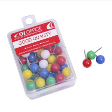 Map Pin 6mm (Spec: Ø6*17mm) Assorted-DL1069 (100 pcs) (1x12) Map Pin 6mm (Spec: Ø6*17mm) Assorted-DL1069 (100 pcs) (1x12)