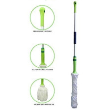 Microfiber White Twist Mop 1223 -220gm （Strechable mop）