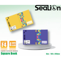 SEALION Hard Cover Square Book SL2101-120/200/300/400
