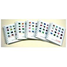 Spiral Note Book A6 100's Index 5250-2 (1x12)