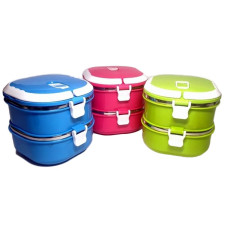 Lunch Box 2 Tier HCL-Z2 (1700ml) Square